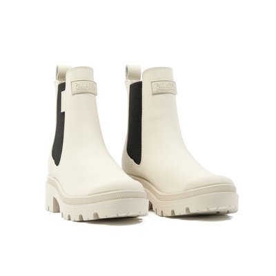 Bottines  Chelsea en cuir Pallabase Army PALLADIUM