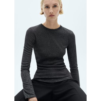 T-shirt maille Fil textile MANGO