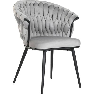 Fauteuil moderne  en polyester et métal pour salon élégant RECOLLECTION