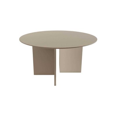 Table basse ronde 80 cm en aggloméré Leo HANAH HOME