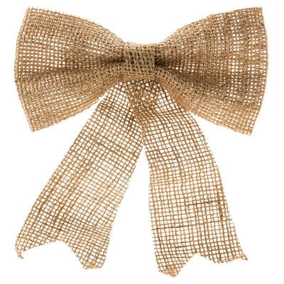 Nœud déco 20 x 24 cm jute ATMOSPHERA