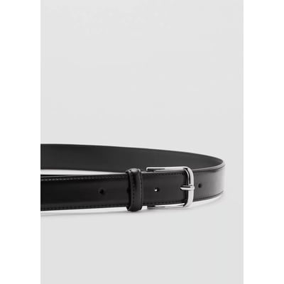 Ceinture cuir boucle MANGO MAN