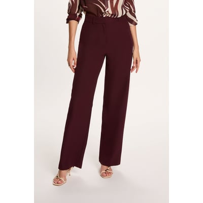 Pantalon droit à pinces MORGAN