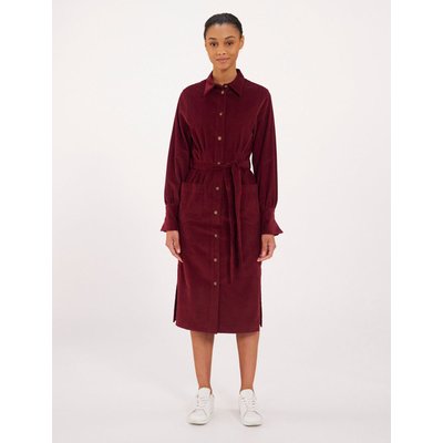 Robe Rosabella prune velours INES DE LA FRESSANGE PARIS