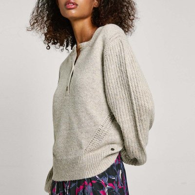 Pull En Maille Avec Boutons PEPE JEANS