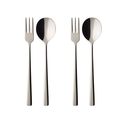 Co.à Spagh. 4 Pcs 2Cuillères&2Fourchette DAILY LINE VILLEROY & BOCH