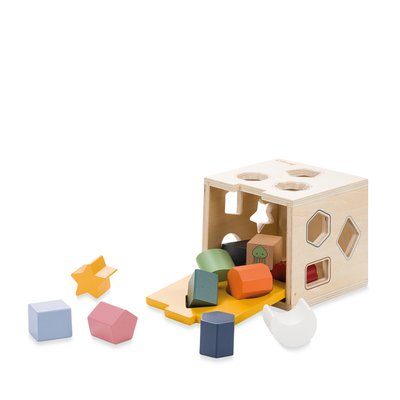 Cube de tri en bois Tidy naturel HAUCK