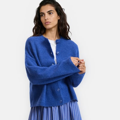 Cardigan en alpaga mélangé, Signature LYSANDRE LA REDOUTE COLLECTIONS