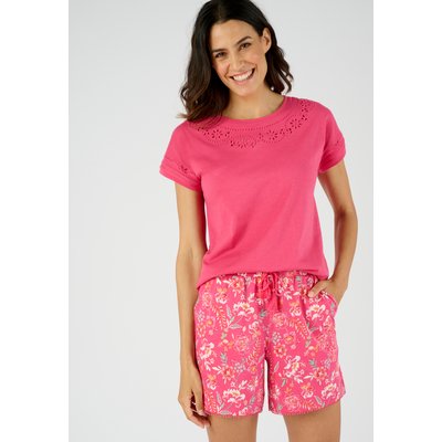 Pyjashort broderie anglaise DAMART