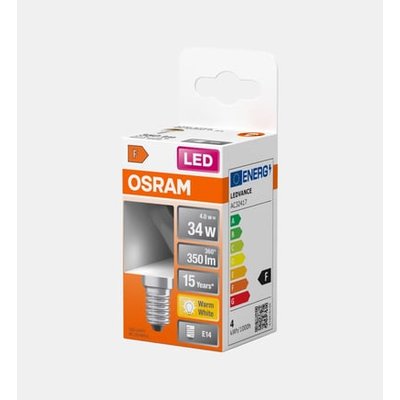 Ampoule Led Sphérique Clair Filament Mirror Or - 34w - 350 Lm - Blanc Chaud OSRAM