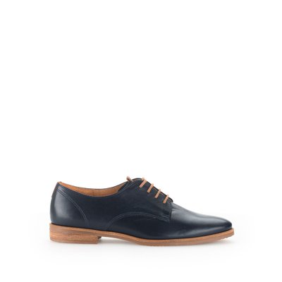 Derbies en cuir à talon décroché GABOR
