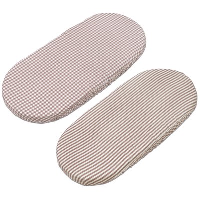 Lot de 2 draps housses pour nacelle WALKING MUM