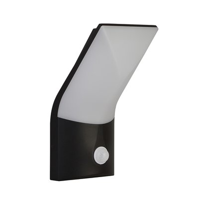 Outdoor Angled LED Wall Light with Pir Sensor SO'HOME