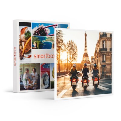 Paris autrement : excursion urbaine de 2h en scooter Yamaha Chappy - SMARTBOX - Coffret Cadeau Sport et Aventure SMARTBOX