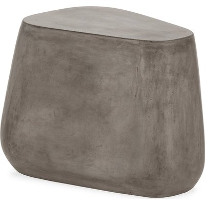 Table d'appoint en ciment   effet pierre moderne RECOLLECTION