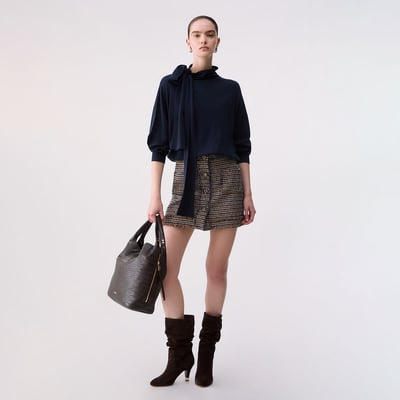 Maille avec ceinture à nouer LIU JO