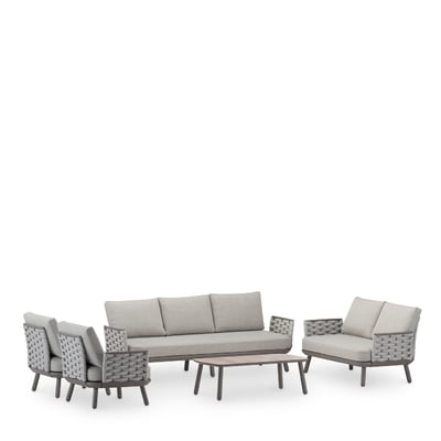 Salon de jardin 7 places, MATILDA DEFORA HOME