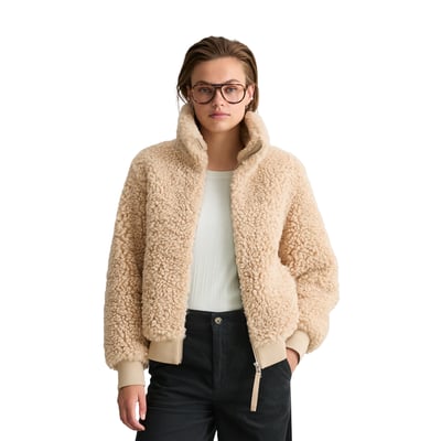 Teddy-Blouson régulier en peluche douce Curly MARC O’POLO DENIM