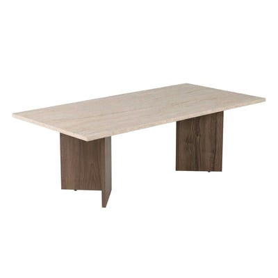 Table basse rectangulaire- pieds V MARFA PIER IMPORT