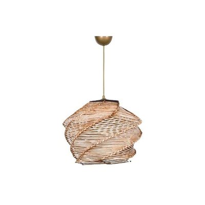 Suspension imitation bambou Ruche HANAH HOME