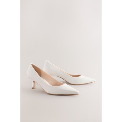 Chaussures pointues en cuir à petit talon NEXT
