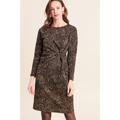Robe ajustée courte en maille col rond BREAL