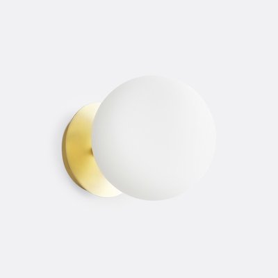 Applique ottone e vetro opalino, Moricio LA REDOUTE INTERIEURS