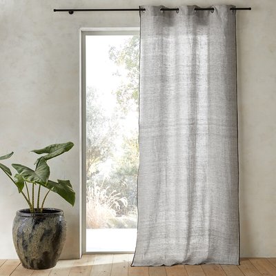 Gordijn in linnen chambray, Bombaya AM.PM