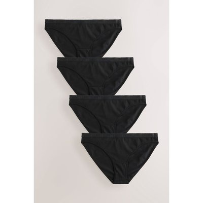 Culottes avec logo échancré, lot de 4 NEXT