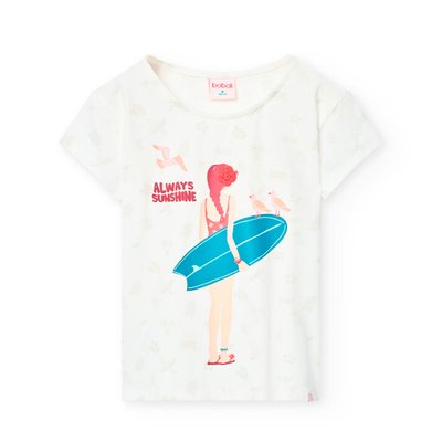 T-shirt imprimé à manches courtes BOBOLI