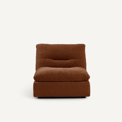 Chauffeuse modulable velours chenille, Giuliano AM.PM