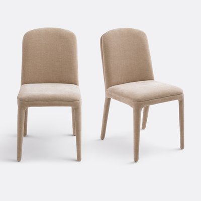 Комплект из двух стульев, обшитых тканью, Wilga LA REDOUTE INTERIEURS