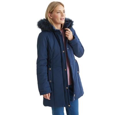 Parka longue déperlante à capuche DAXON