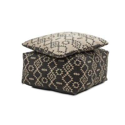 Pouf carré en tissu, style oriental ARTE ESPINA