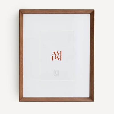Odilon Walnut-Stained Oak Photo Frame, 53cm High AM.PM