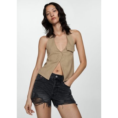 Short jean déchiré MANGO