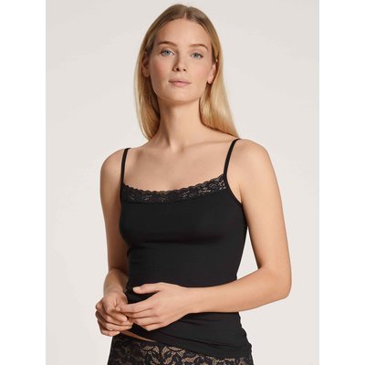 Débardeur à fines bretelles à bretelles Coton NATURAL COMFORT LACE CALIDA