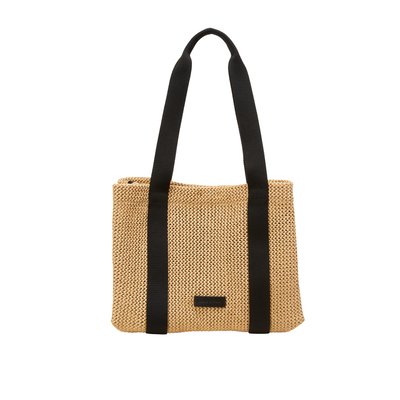 Shopper moyen en aspect crochet-rafia-bastingage MARC O'POLO