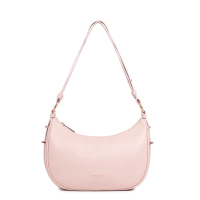 Sac besace zippé en cuir M, DONNA ARIA LANCASTER