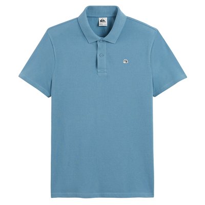 Organic Cotton Polo Shirt with Short Sleeves QUIKSILVER