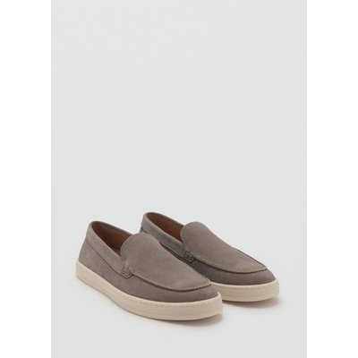 Chaussures cuir suède MANGO MAN