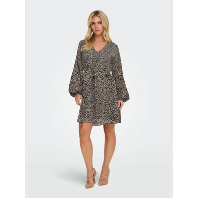 Robe encolure v, imprimé floral ONLY