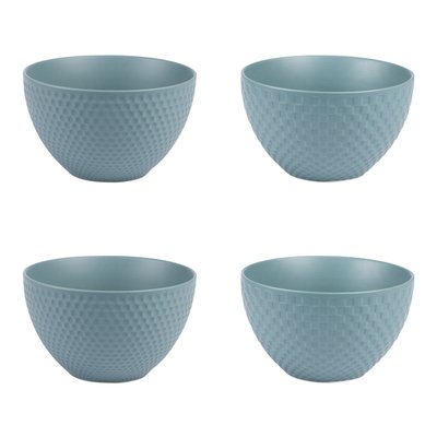 Coffret 4 coupelles Snow blue 11,5 cm TABLE PASSION
