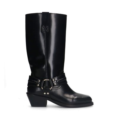 Bottes motardes en cuir SACHA