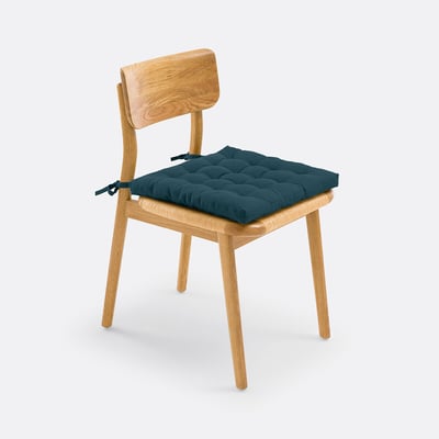 Galette de chaise coton recyclé, Scenario LA REDOUTE INTERIEURS