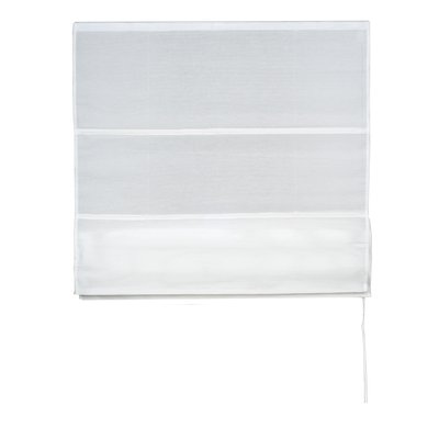 Store bateau Formentera  en Effet lin Blanc 45x220 cm MADURA