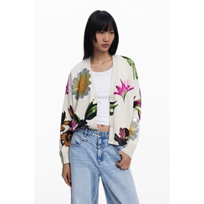 Cardigan à imprimé floral DESIGUAL