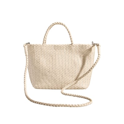Sac à bandoulière en cuir tressé NEXT