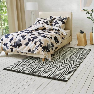 Tapis poils ras tissé ethnique , CONGO ESPRIT