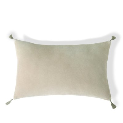 Housse de coussin velours de coton DANUBE FEBRONIE